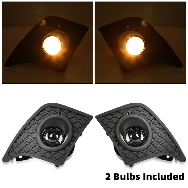 DURAFORCE For 2014-2016 Lexus IS250 IS350 F-Sport Projector Fog Lights Kit Switch+Harness