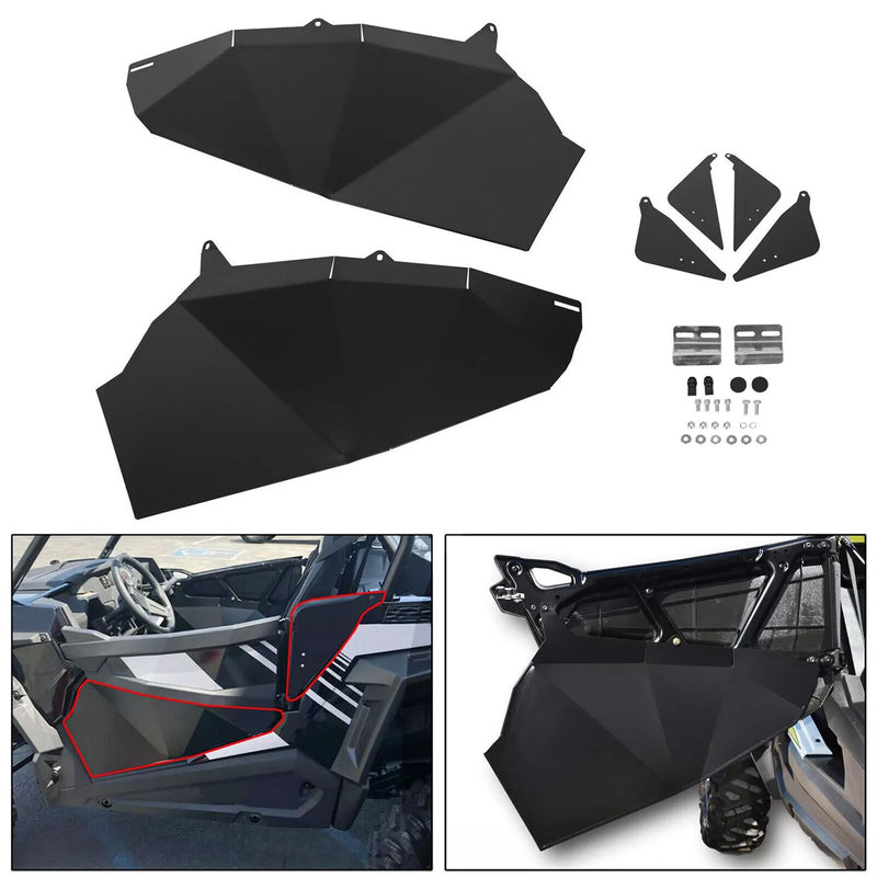 DURAFORCE For 14-23 Polaris RZR XP 1000/S 900/S 1000 Lower Door Panel Inserts W/ Hardware