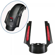 DURAFORCE Rear Fender Extension Fascia LED Light For Harley Touring CVO Street Glide 09-13