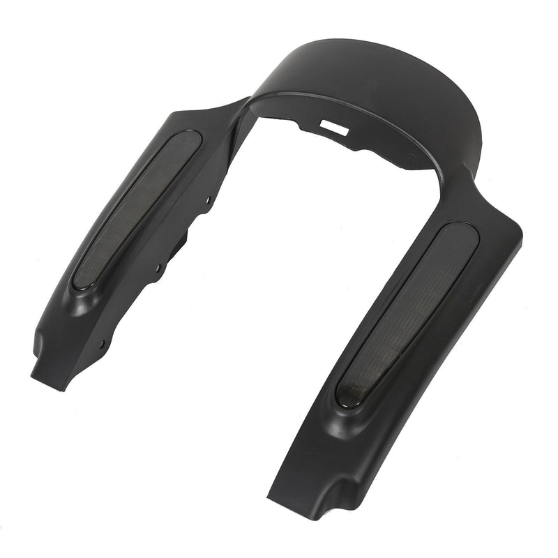 DURAFORCE Rear Fender Extension Fascia LED Light For Harley Touring CVO Street Glide 09-13