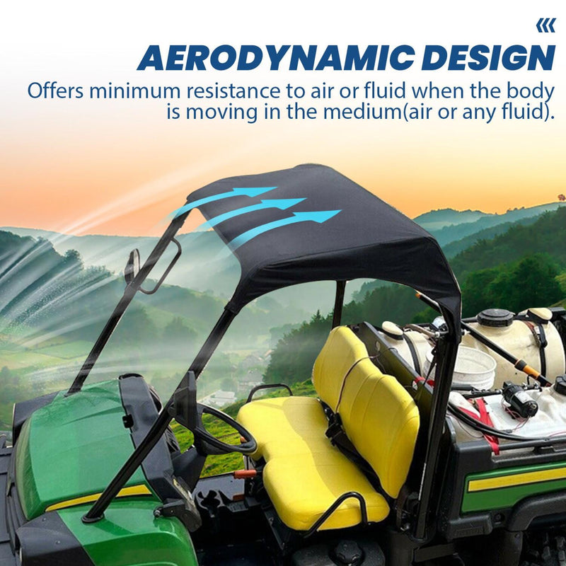 DURAFORCE For John Deere HPX & XUV Gator UTV Soft Top Roof