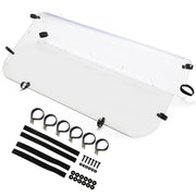 DURAFORCE For 2001-2008 Kawasaki Mule 3000/3010 Models Folding Windshield Clear W/Hardware