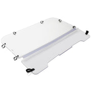 DURAFORCE For 2001-2008 Kawasaki Mule 3000/3010 Models Folding Windshield Clear W/Hardware