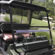 DURAFORCE For 2001-2008 Kawasaki Mule 3000/3010 Models Folding Windshield Clear W/Hardware