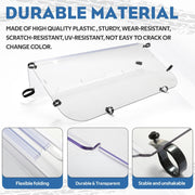 DURAFORCE For 2001-2008 Kawasaki Mule 3000/3010 Models Folding Windshield Clear W/Hardware