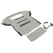 DURAFORCE Black Soft Top with Plastic Window FOR 1983-1993 Ford Mustang Convertible 2-Door
