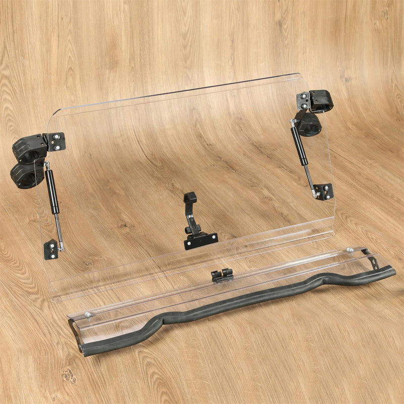DURAFORCE For Polaris RZR 900/S 900 RZR XP1000 2014-18 Full Flip Up Windshield 2-IN-1