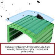 DURAFORCE Front Hood Grille For John Deere 755 855 955 Tractor #AM107864 Mesh Grille Guard