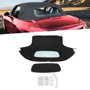 DURAFORCE Black Convertible Soft Top W/ Heated Glass Window For Mazda MX-5 Miata 2006-2014