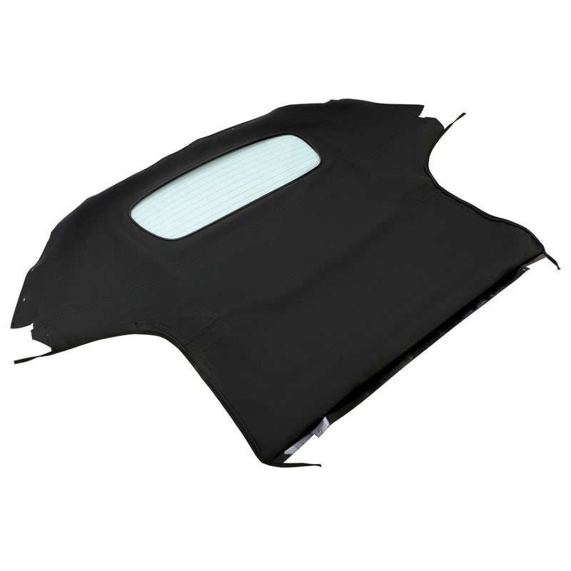 DURAFORCE Black Convertible Soft Top W/ Heated Glass Window For Mazda MX-5 Miata 2006-2014