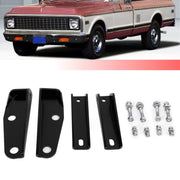 DURAFORCE Rear Shock Relocation Brackets Kit For 1963-1972 Chevy C10 C20 GMC C15 Pickup