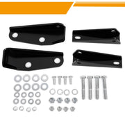 DURAFORCE Rear Shock Relocation Brackets Kit For 1963-1972 Chevy C10 C20 GMC C15 Pickup