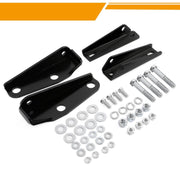 DURAFORCE Rear Shock Relocation Brackets Kit For 1963-1972 Chevy C10 C20 GMC C15 Pickup