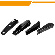 DURAFORCE Rear Shock Relocation Brackets Kit For 1963-1972 Chevy C10 C20 GMC C15 Pickup