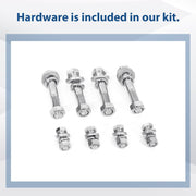 DURAFORCE Rear Shock Relocation Brackets Kit For 1963-1972 Chevy C10 C20 GMC C15 Pickup