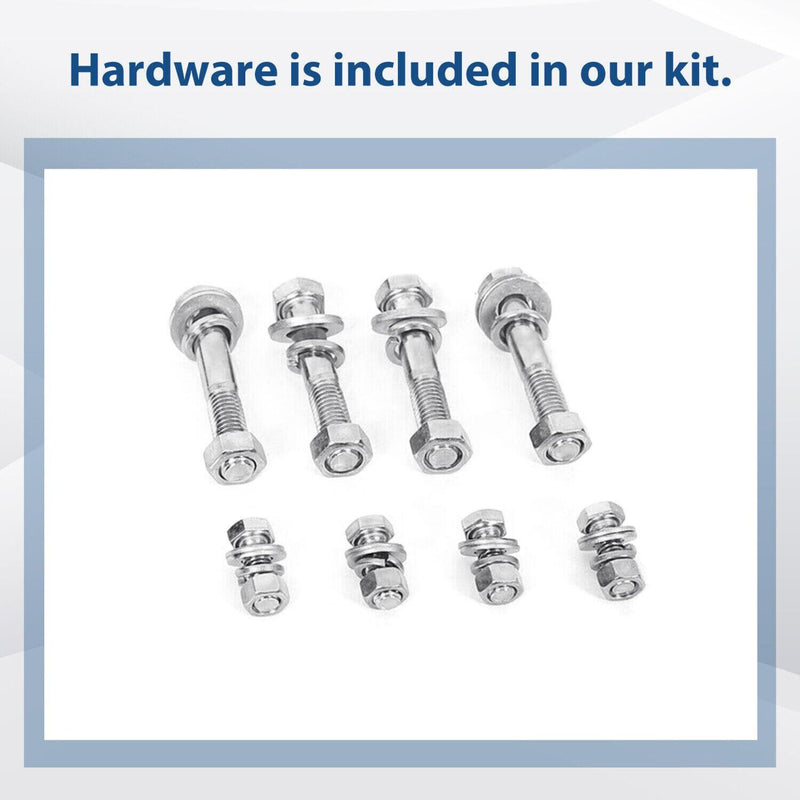 DURAFORCE Rear Shock Relocation Brackets Kit For 1963-1972 Chevy C10 C20 GMC C15 Pickup