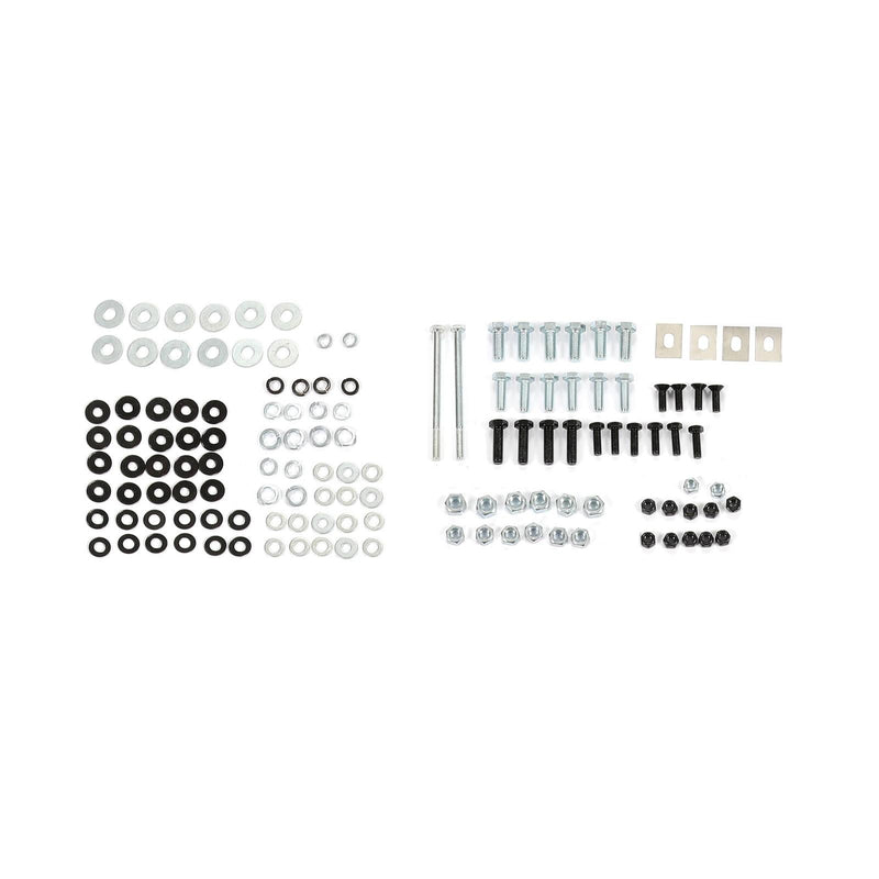 DURAFORCE Fits Toyota 4-Runner 1999-2002 Grill Headlight Brush Guard Powder-Coated Black