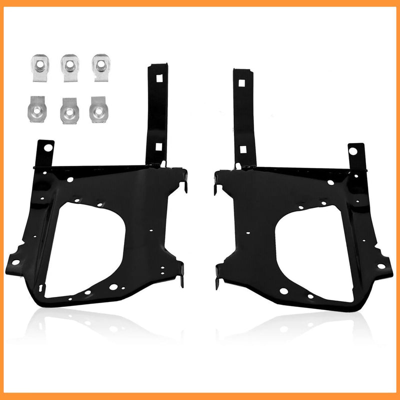 DURAFORCE For 10-18 DODGE RAM 2500 3500 RIGHT & LEFT FRONT BUMPER BRACKET KIT 68064329AD