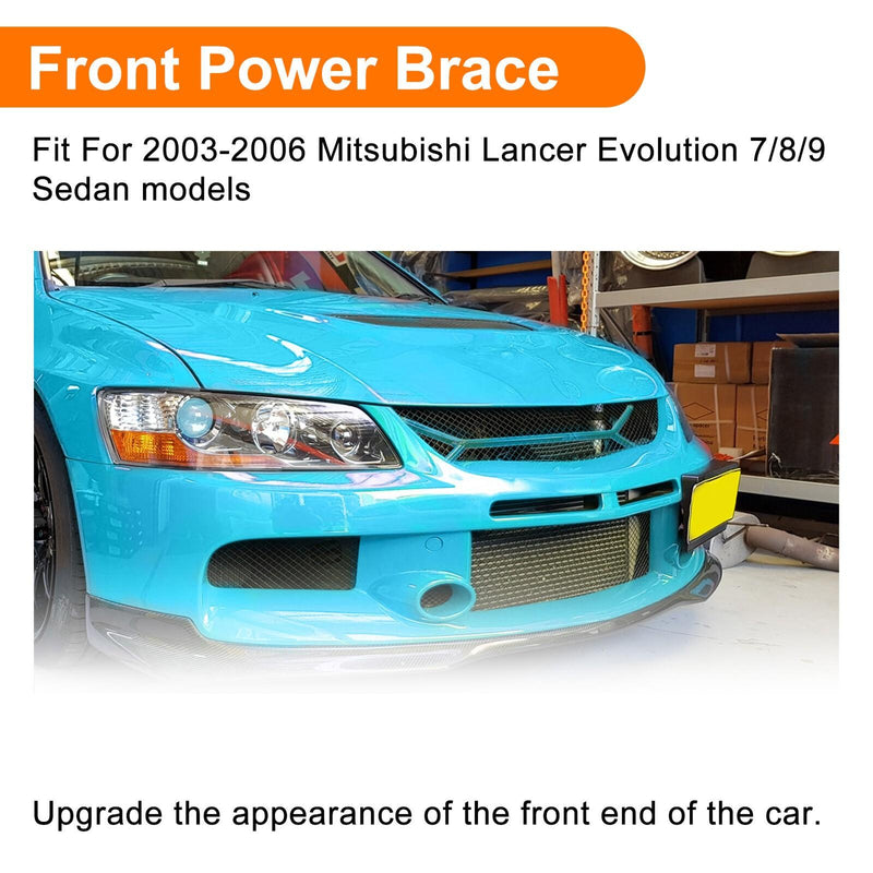 DURAFORCE Front Member Mount Power Brace For Lancer EVO 7 8 9 VII VIII IX 2003-2006 NEW