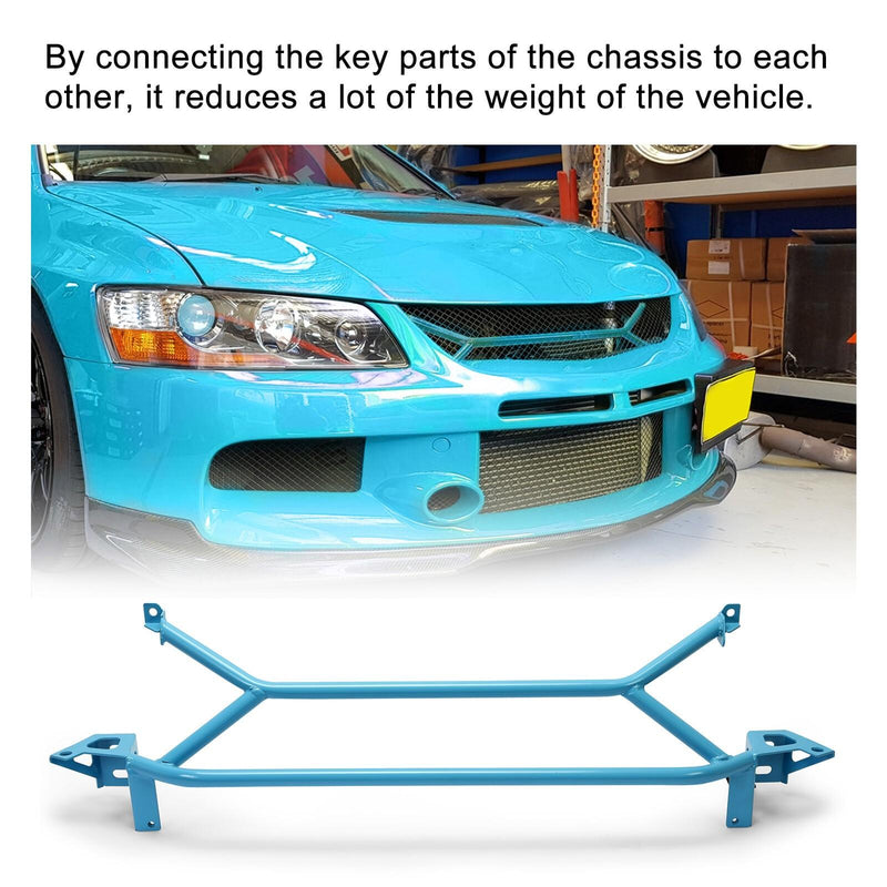 DURAFORCE Front Member Mount Power Brace For Lancer EVO 7 8 9 VII VIII IX 2003-2006 NEW