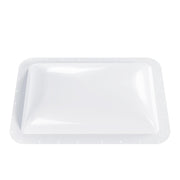 DURAFORCE 18" x 26" For RV Camper Skylight Exterior White Skylight Cover Roof Top