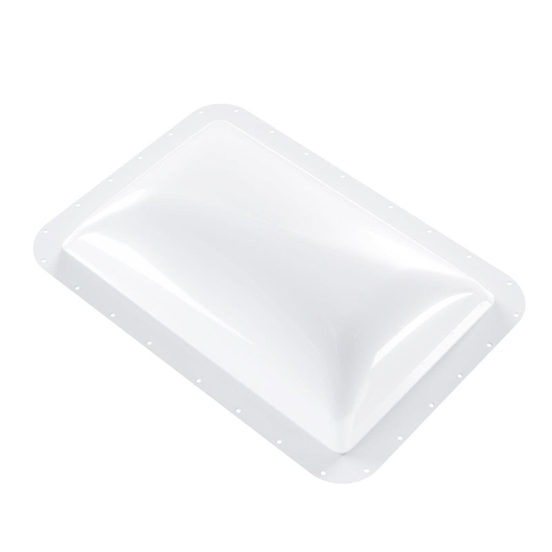 DURAFORCE 18" x 26" For RV Camper Skylight Exterior White Skylight Cover Roof Top