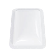 DURAFORCE 18" x 26" For RV Camper Skylight Exterior White Skylight Cover Roof Top