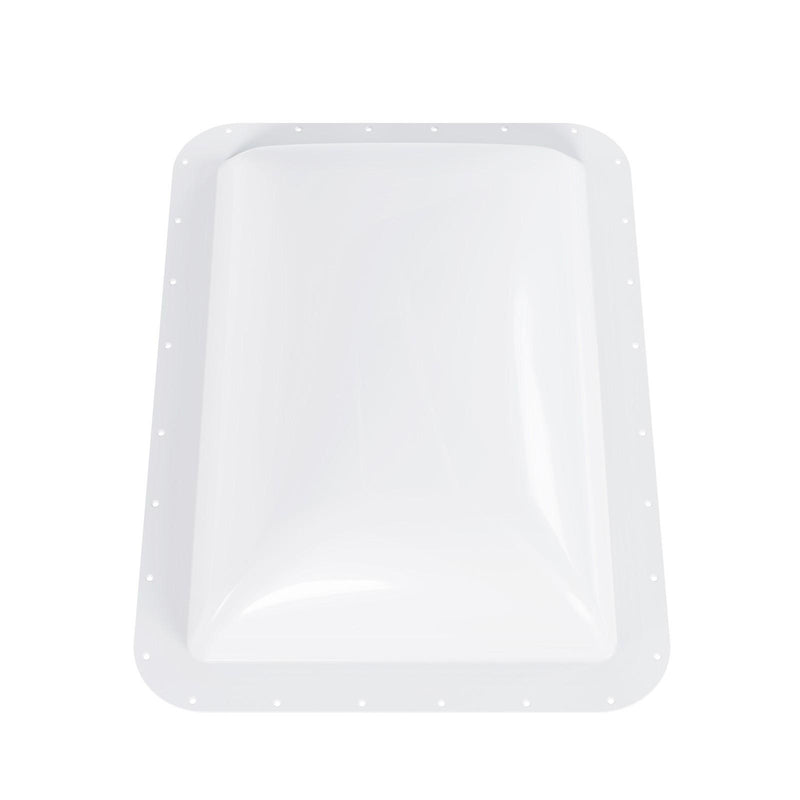 DURAFORCE 18" x 26" For RV Camper Skylight Exterior White Skylight Cover Roof Top