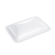 DURAFORCE 18" x 26" For RV Camper Skylight Exterior White Skylight Cover Roof Top