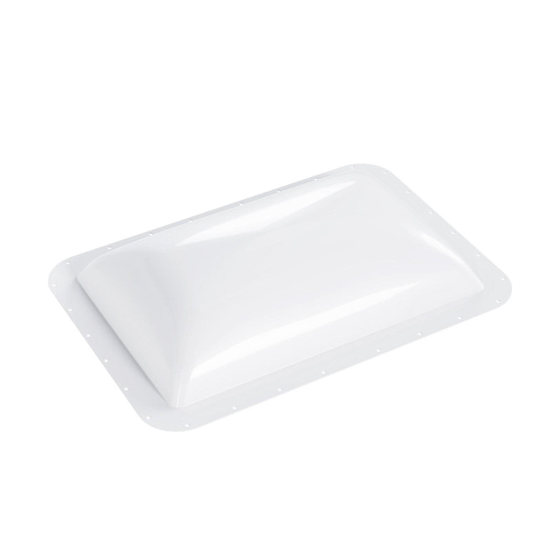 DURAFORCE 18" x 26" For RV Camper Skylight Exterior White Skylight Cover Roof Top