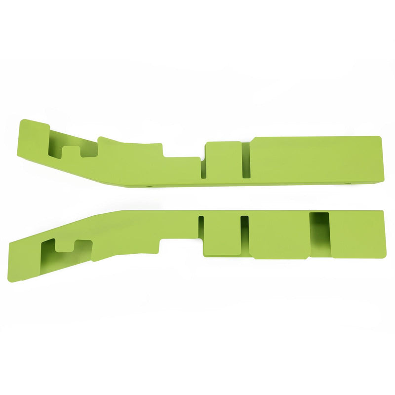 DURAFORCE Mid Frame Rail Rust Repair Kit Pair Green For Ford F150 Extended Cab 4WD 2004-08
