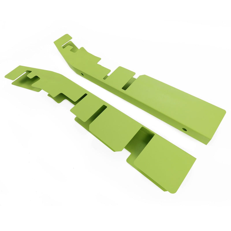 DURAFORCE Mid Frame Rail Rust Repair Kit Pair Green For Ford F150 Extended Cab 4WD 2004-08