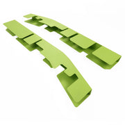 DURAFORCE Mid Frame Rail Rust Repair Kit Pair Green For Ford F150 Extended Cab 4WD 2004-08