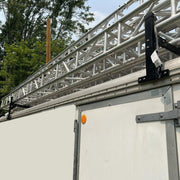 DURAFORCE 72"-108" Adjustable Ladder Roof Rack For Enclosed Trailers Cargo Vans Trucks