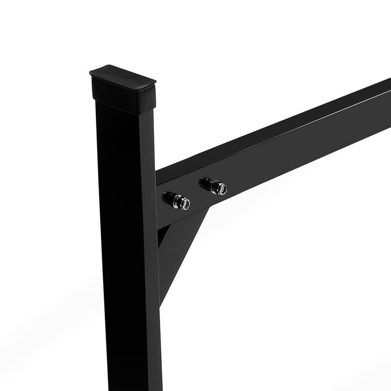 DURAFORCE 72"-108" Adjustable Ladder Roof Rack For Enclosed Trailers Cargo Vans Trucks