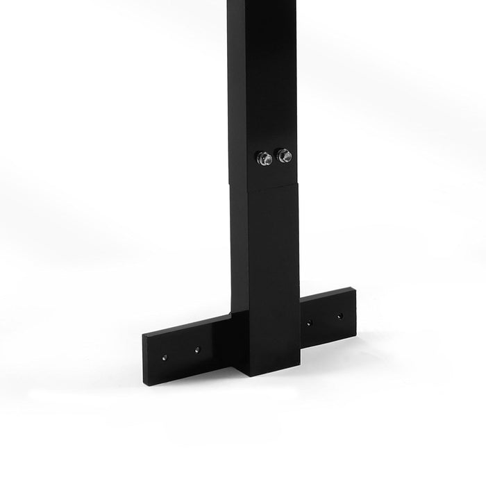 DURAFORCE 72"-108" Adjustable Ladder Roof Rack For Enclosed Trailers Cargo Vans Trucks