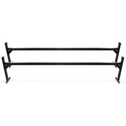 DURAFORCE 72"-108" Adjustable Ladder Roof Rack For Enclosed Trailers Cargo Vans Trucks