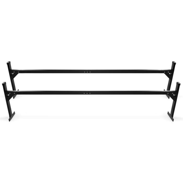 DURAFORCE 72"-108" Adjustable Ladder Roof Rack For Enclosed Trailers Cargo Vans Trucks