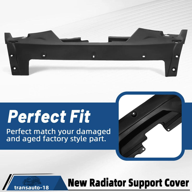 DURAFORCE Radiator Support Cover Front Upper Fit For Jeep Cherokee 2014-18 2015 2016 2017