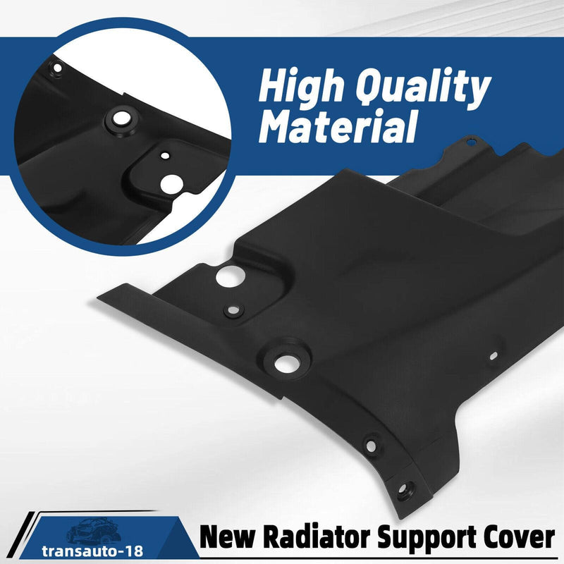 DURAFORCE Radiator Support Cover Front Upper Fit For Jeep Cherokee 2014-18 2015 2016 2017