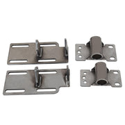 DURAFORCE For 88-99 C1500 TRUCK K5 2WD Engine Mount Adapter Swap Kit LSx LS1 LS Raw Steel