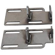 DURAFORCE For 88-99 C1500 TRUCK K5 2WD Engine Mount Adapter Swap Kit LSx LS1 LS Raw Steel