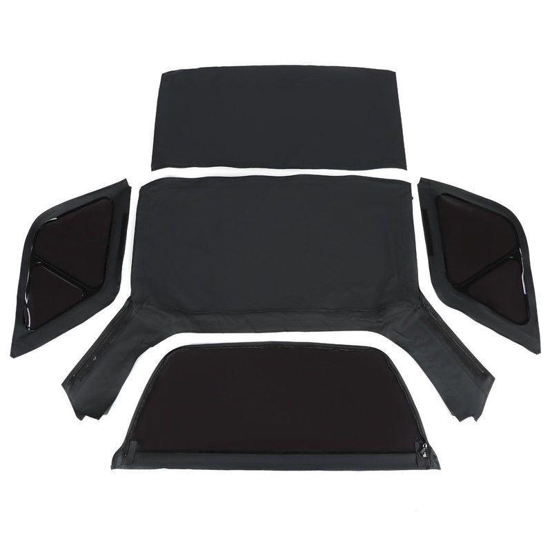 DURAFORCE For Chevrolet Tracker 2DR 1999-2004 Replacement Soft Top w/ Tinted Windows Black