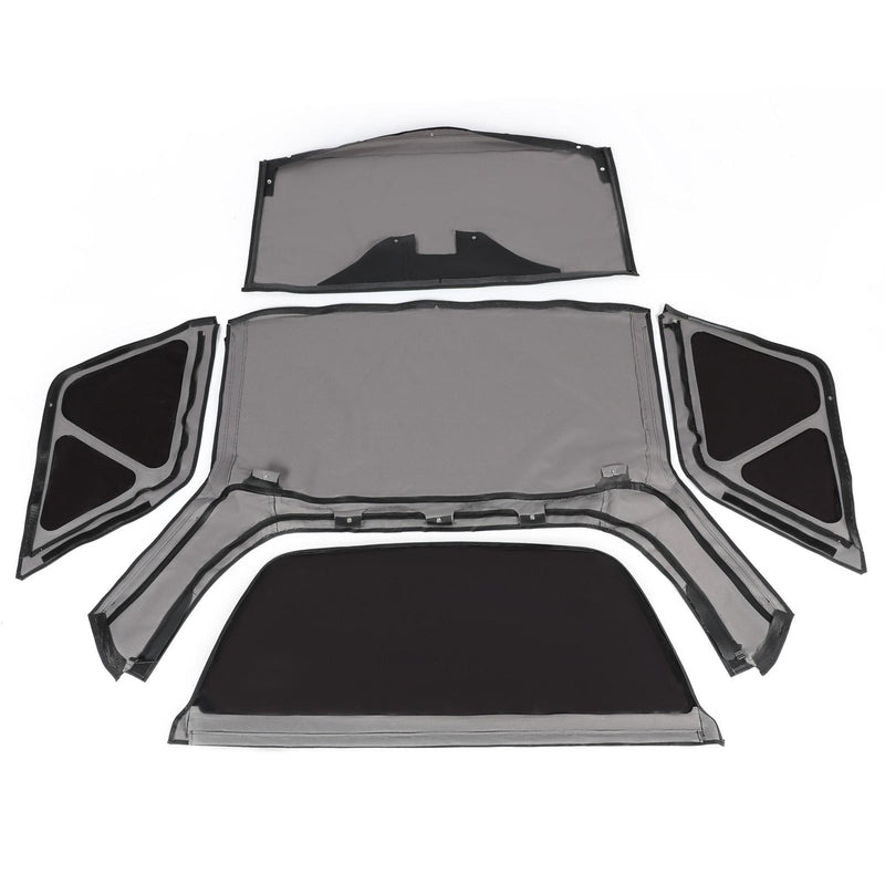 DURAFORCE For Chevrolet Tracker 2DR 1999-2004 Replacement Soft Top w/ Tinted Windows Black