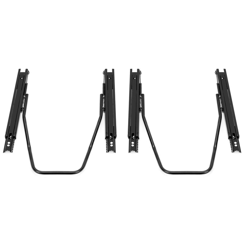 DURAFORCE Pair Universal Racing Dual Seat Slider Base Mount Rail Bracket Track Assembly