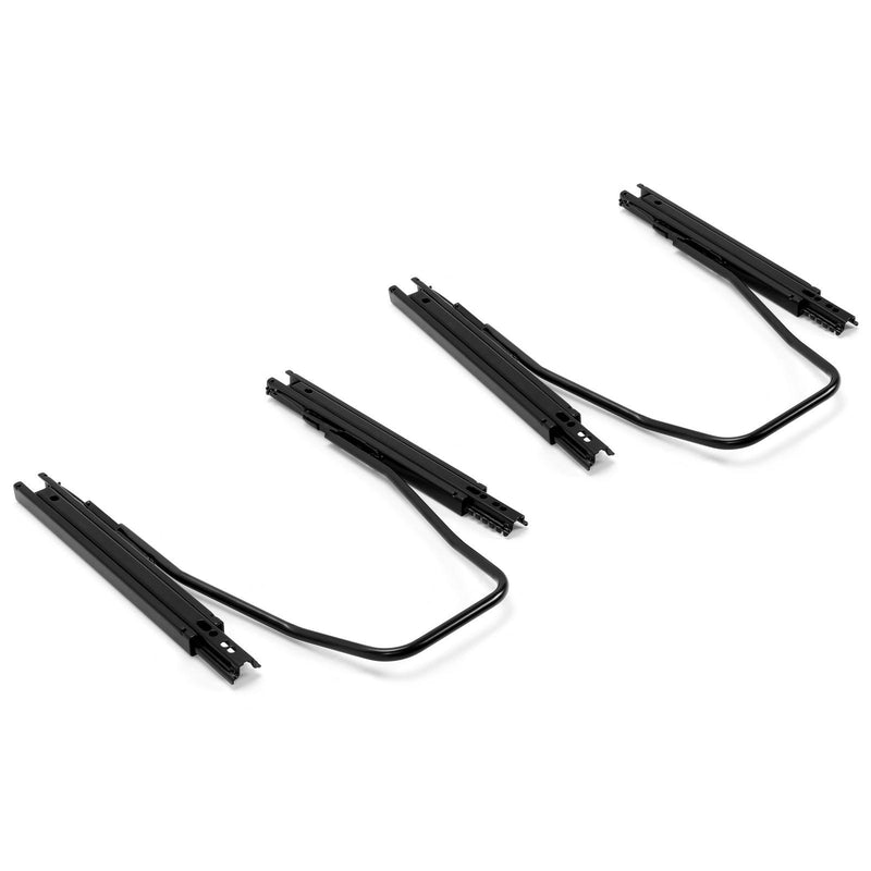 DURAFORCE Pair Universal Racing Dual Seat Slider Base Mount Rail Bracket Track Assembly