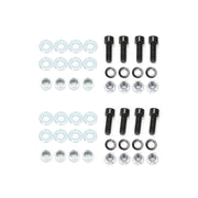 DURAFORCE Pair Universal Racing Dual Seat Slider Base Mount Rail Bracket Track Assembly