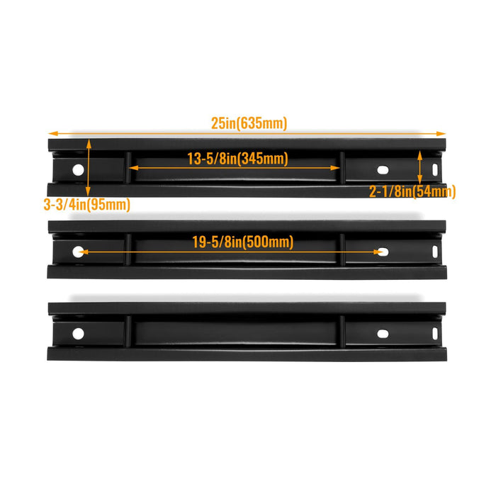 DURAFORCE 3 PACK For 2019-2023 Mercedes-Benz Sprinter Rear Seat Brackets Steel