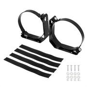 DURAFORCE For 100LB Propane Fuel Tank Bracket Straps Heavy Duty Weld Bolt On Lpg Cylinder