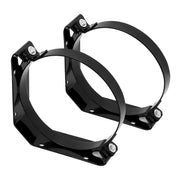 DURAFORCE For 100LB Propane Fuel Tank Bracket Straps Heavy Duty Weld Bolt On Lpg Cylinder
